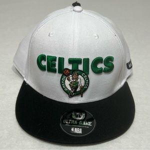 Ultra Game NBA Boston Celtics Basketball Adjustable‎ Snapback Cap